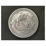 Pisces Zodiac Sign Token.