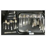 International Marks II & Silverplated Flatware.