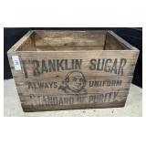 Franklin Sugar Crate.