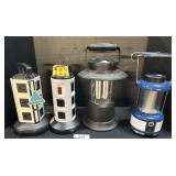 Battery Operated Lanterns, Spin Power Towers.