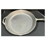 Lodge 15 1/4 Inch Cast Iron Pan.