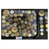 Military, Political & Religious Tokens.