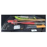 Fiskars Brush Axe, Pry Bars, Pickaroon.