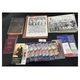 Holy Bible, Constitution Pamphlets, B&W Photos.