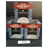 3 Boxes Of NOS Federal .22 LR Ammunition.