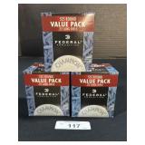 3 Boxes Of NOS Federal .22 LR Ammunition.