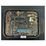 Costume Jewelry, Geneva Watch, Gold Plated.