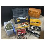 Gun Cleaning Tools, Battery Charger, Toolbox.