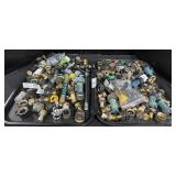 Lot Of Garden Hose Connectors & Adapters.