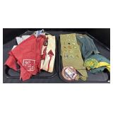 Boy Scout Sashes & Handkerchiefs, Patches.