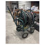 Garden Hose Cart.