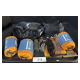 Goggles, Emergency Sleeping Bags, Pocket Knives.