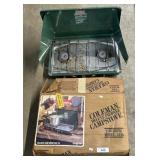 Coleman Propane Camping Stove W/ Box.