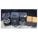 RCA Stereo, Pioneer Shelf Speakers.