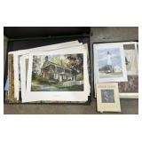 Art Print Collection & John Kennedy Book.