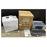 Bread Maker, Food Dehydrator, Printer/Keyboard.