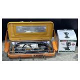 Propane Camp Stove & Coleman Heater.