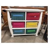 Woven Basket Drawer Organizer.