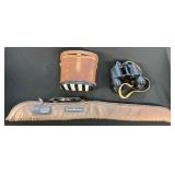 Willie Mosconi Cue Case, Sans Streiffe Binoculars.