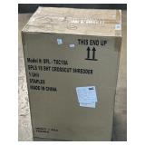 NEW Crosscut Shredder.