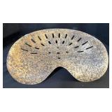 Antique Cast Iron Tractor Seat.
