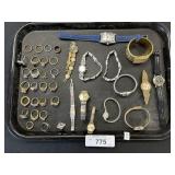 Costume Jewelry, Rings & Wrist Watches