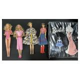 Early Barbies & Case, Japanese Barbie.