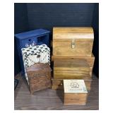 Wooden Boxes, Doll Dresser, Christmas.