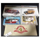 ERTL IGA Truck Banks, NOS Model Car Kits.