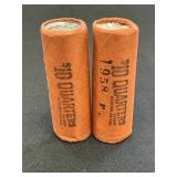 80 90% Silver 1958-P Quarters.