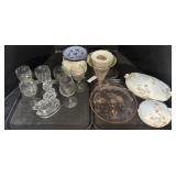 Lot Of Plates, Glasses, & Bowls.