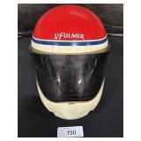 Vintage Fulmer Motorcycle Helmet.