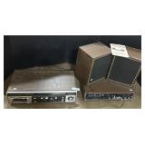 Channel Master 8-Track Stereos w/ Speakers.