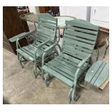 Wrought Iron & Resin Wicker Patio Furniture,