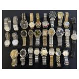 27 Men & Ladies Fashion Wrist Watches.