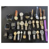 28 Menï¿½s & Womenï¿½s Fashion Wrist Watches.