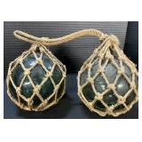 Japanese Glass Fishing Floats.
