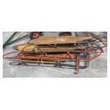 (3) Vtg Runner Sleds, Flexible Flyer, American