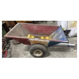 Towable Steel Dump Trailer.