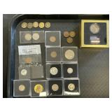 90% Silver Dimes & Quarter, Uncirculated $1 Coins.