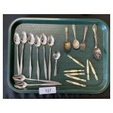 Silver Plated & Stainless Flatware.
