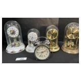 Anniversary Mantel Clocks, Sterling & Noble Alarm