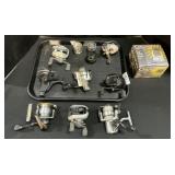 Fishing Reels, Daiwa, Mitchell, Chronarch, Zebco.