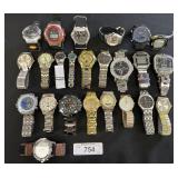 24 Various Fashion Wrist Watches.