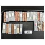 27 Rolls 1934-1959 Wheat Pennies & Canadian.