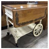 Hitchcock Style Ethan Allen DropLeaf TeaCart.: