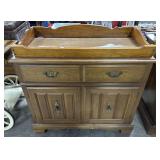 Mid Century Maple DrySink.