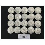 20 1 Oz 999 Fine Silver Liberty Bell Silver Rounds