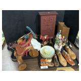 Folk Decor, Mini Little Golden Books, Xmas.