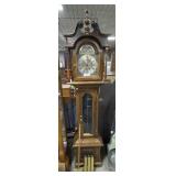 Dark Oak Emperor Grandfather Clock.